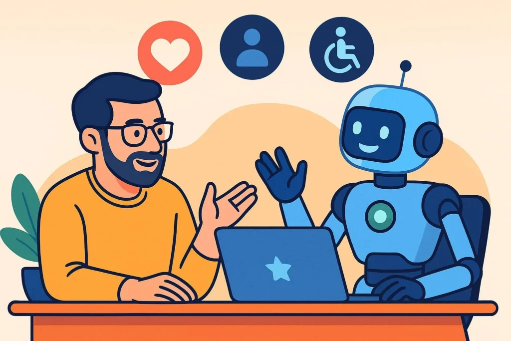 Enny vs AI: Who Is Your Website Really For? 9 Illustration related to the article topic
