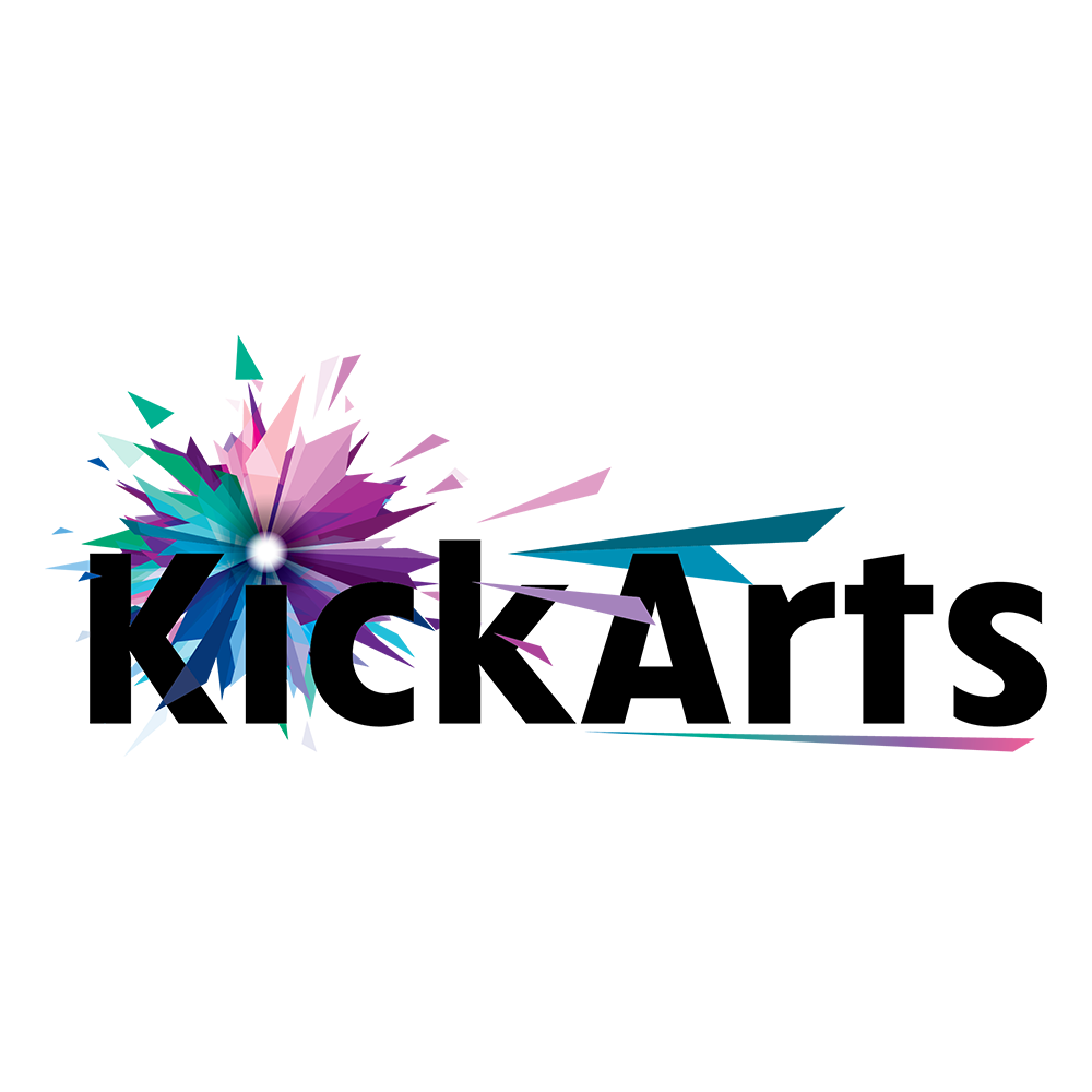 KickArts full logo black