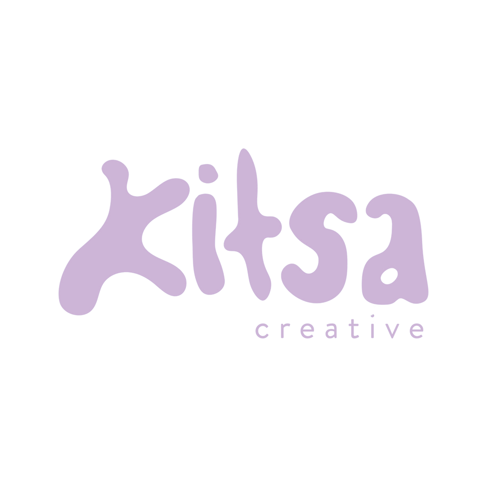 kitsa creative logo primary lilac